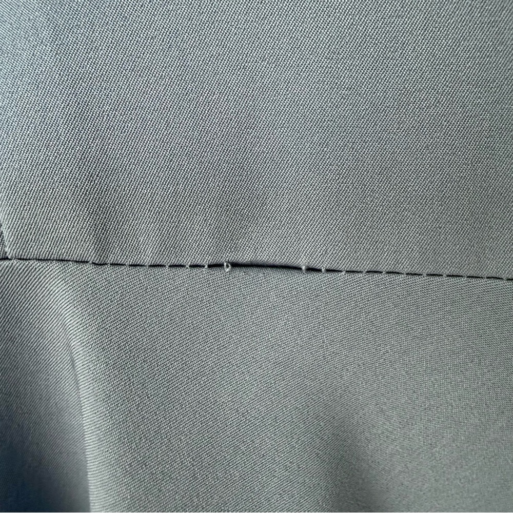 Voodoo Vixen Bluebell Blue Midi Dress with White Embroidery - Picture 9 of 9